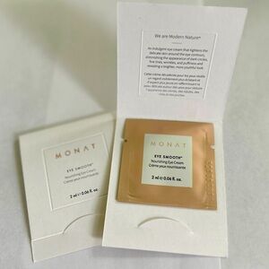 Monat Sample Set - Eye Smooth Nourishing Eye Cream 0.06 fl oz